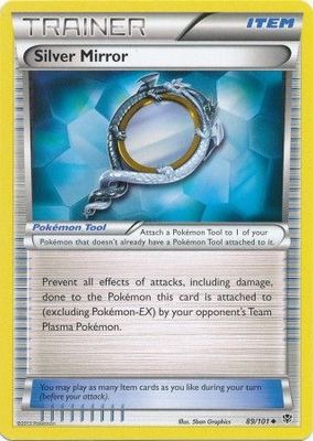 Silver Mirror - 89/101 - Uncommon Black &amp; White 10: Plasma Blast Singles