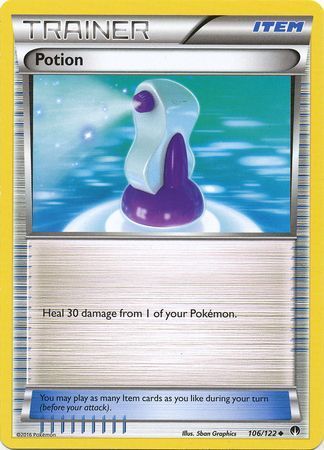 Potion - 106/122 - Uncommon
XY: Breakpoint Singles