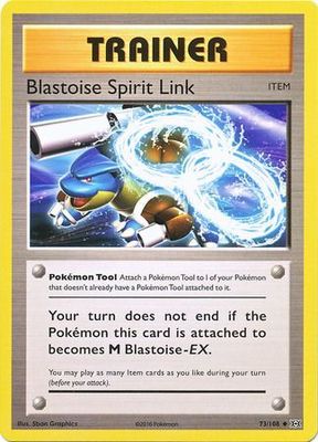 Blastoise Spirit Link - 73/108 - Uncommon XY: Evolutions Singles