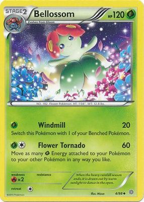 Bellossom - 4/98 - Uncommon
XY: Ancient Origins Singles
