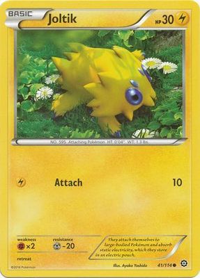 Joltik - 41/114 - Common
XY: Steam Siege Singles