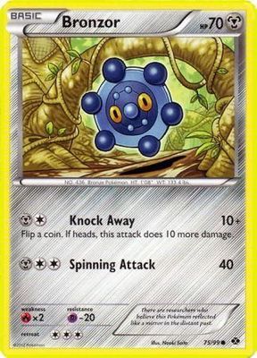 Bronzor - 75/99 - Common
Black &amp; White 4: Next Destinies Singles