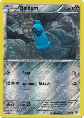 Beldum - 47/98 - Common Reverse Holo
XY: Ancient Origins Reverse Holo Singles