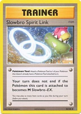 Slowbro Spirit Link - 86/108 - Uncommon XY: Evolutions Singles