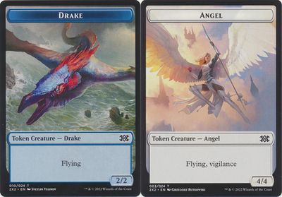 Drake 010/024 // Angel 003/024 Double Sided Token
Double Masters 2022 Singles