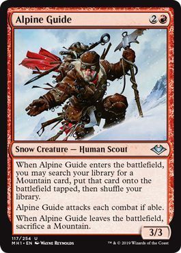 Alpine Guide 117/254 - Modern Horizons Singles (Español)