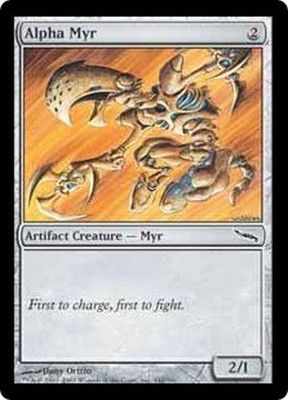 Alpha Myr 142/306 - Mirrodin Singles