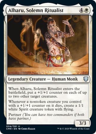 Alharu, Solemn Ritualist 004/361 Commander Legends Singles