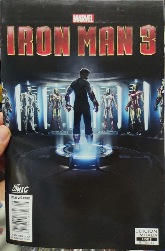 BA9 Iron Man Issue 1 Marvel Comics Espanol