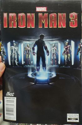 BA9 Iron Man Issue 1 Marvel Comics Espanol