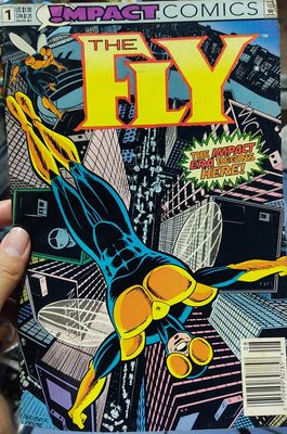 BA9 The Fly Issue 1 Impact Comics Ingles