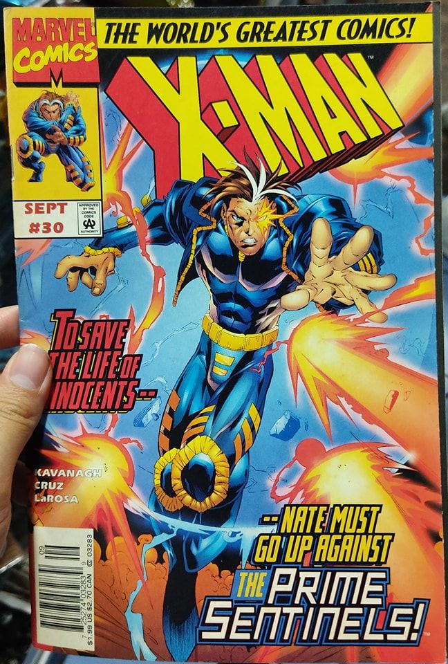 BA9 X Man Issue 30 Marvel Comics Ingles