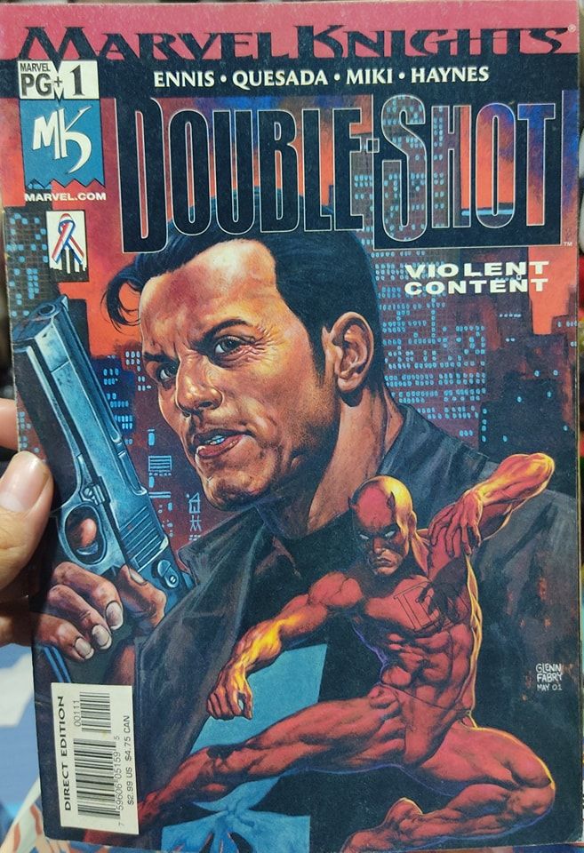 BA9 Double Shot Issue 1 Marvel Comics Ingles