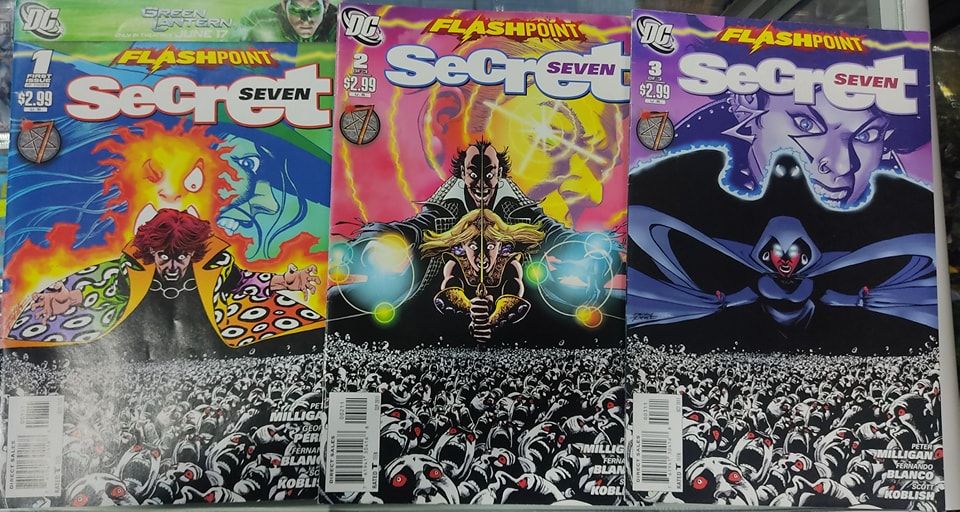 BA9 Secret Seven Issue 1 al 3 DC Comics Ingles