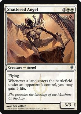 Shattered Angel New Phyrexia Singles (Español)