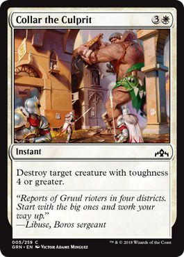 Collar the Culprit 005/259
Guilds of Ravnica Singles (Español)