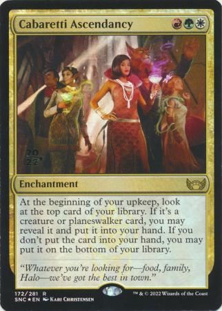 Cabaretti Ascendancy 172/281 - Foil Prerelease Promo
Magic: The Gathering Promo Cards (Español)