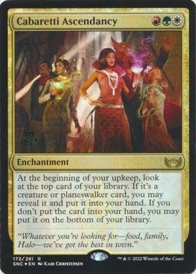 Cabaretti Ascendancy 172/281 - Foil Prerelease Promo
Magic: The Gathering Promo Cards