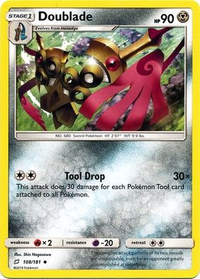 Doublade - 108/181 - Uncommon
Sun &amp; Moon: Team Up Singles