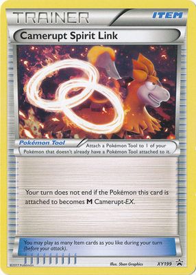 Camerupt Spirit Link - XY199 - Promo
Pokemon XY Promos