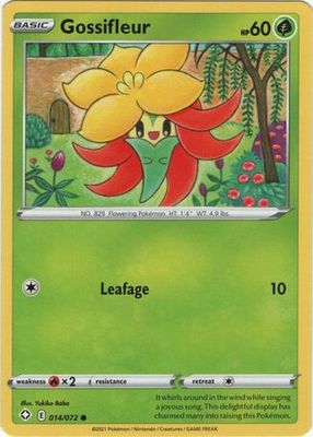 Gossifleur - 014/072 - Common Shining Fates Singles