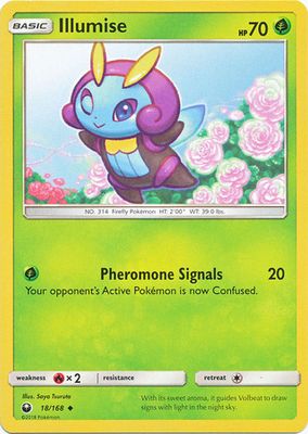 Illumise - 18/168 - Uncommon
Sun &amp; Moon: Celestial Storm Singles