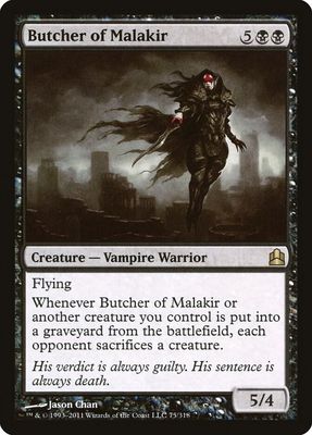Butcher of Malakir - Commander (CMD)
Commander