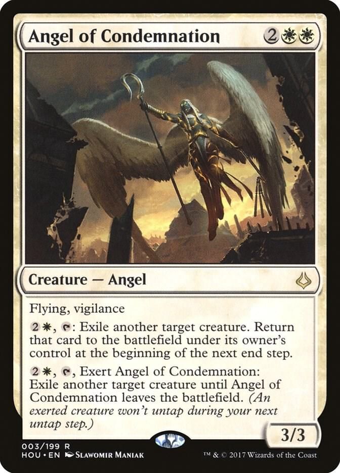 Angel of Condemnation - Hour of Devastation (HOU)
Hour of Devastation Foil