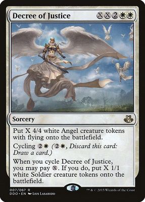 Decree of Justice - Duel Decks: Elspeth vs. Kiora (DDO)
Duel Decks: Elspeth vs. Kiora