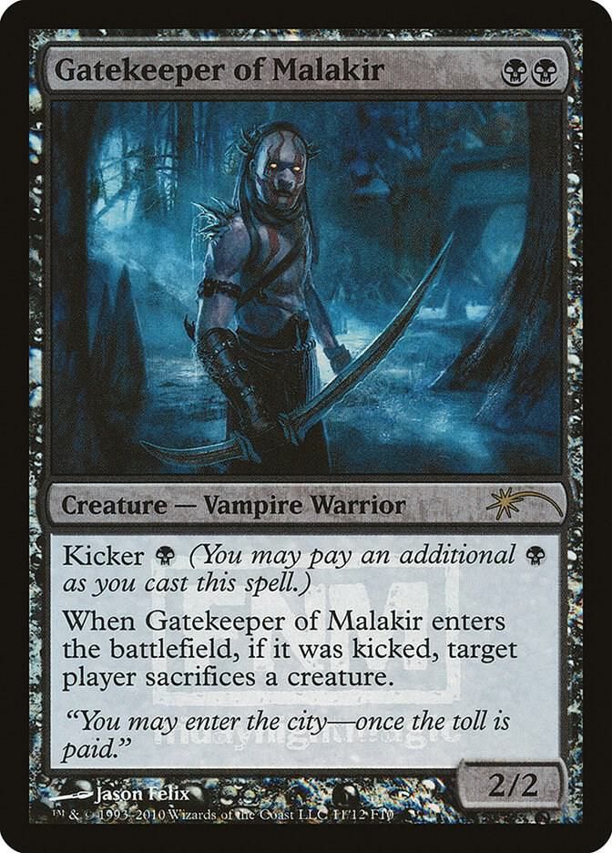 SJ Gatekeeper of Malakir - FNM Promos (FNM)
FNM Promos Foil