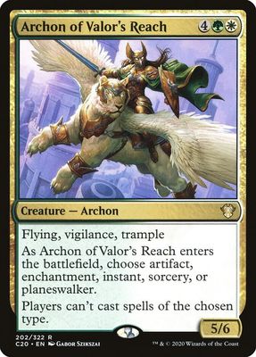 Archon of Valor&#39;s Reach - Commander 2020 (C20)
Commander 2020