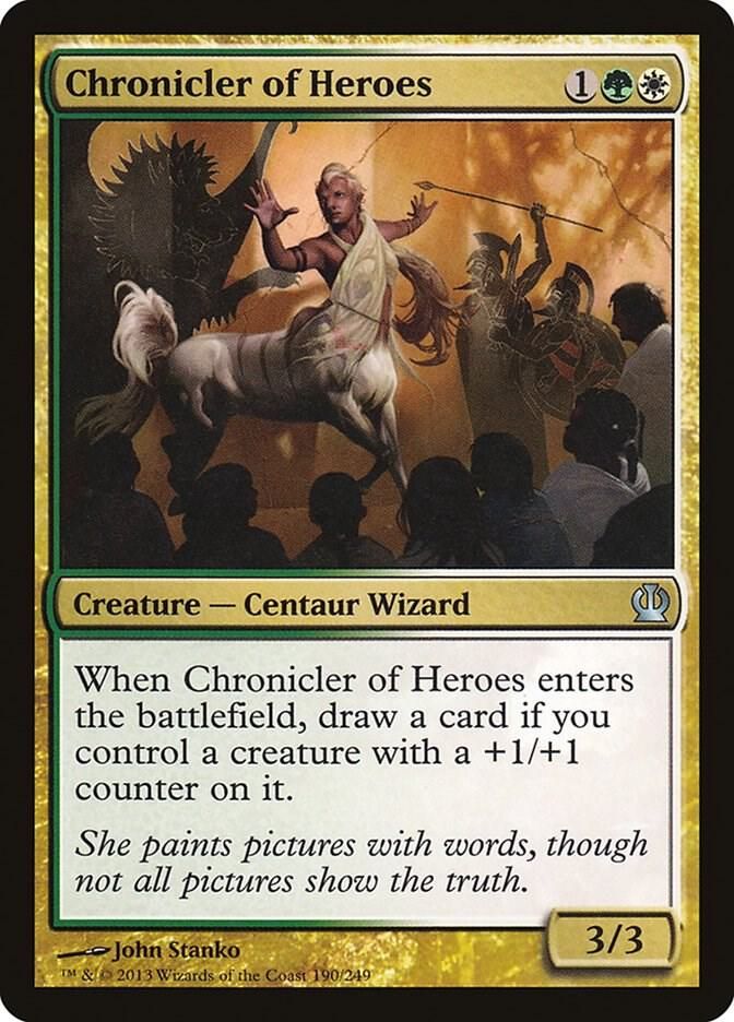 Chronicler of Heroes 190/249 - Theros (THS) (Español)