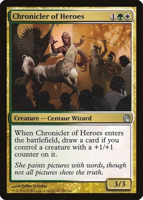 Chronicler of Heroes 190/249 - Theros (THS)