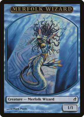 Merfolk Wizard Token - Lorwyn (LRW)
Lorwyn