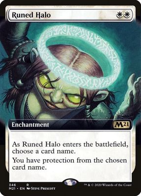Runed Halo (Extended Art) - Core Set 2021 (M21)
Core Set 2021