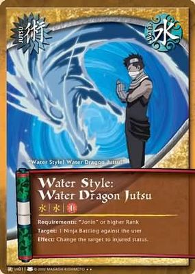 SH Water Style: Water Dragon Jutsu - J-US011 - Rare Naruto: Eternal Rivalry