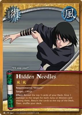 Hidden Needles - J-199 - Rare
Naruto: Dream Legacy