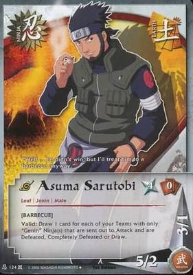 Asuma Sarutobi - 124 - Uncommon Naruto: The Chosen