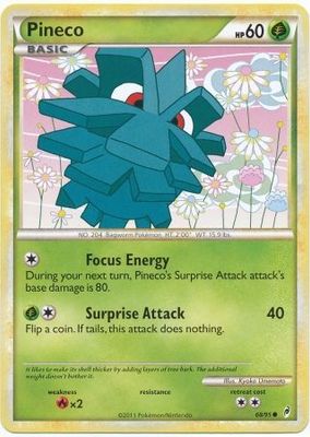 Pineco - 68/95 - Common
Call of Legends Singles