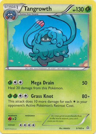 Tangrowth - 5/160 - Rare
XY: Primal Clash Singles