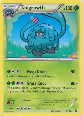 Tangrowth - 5/160 - Rare
XY: Primal Clash Singles