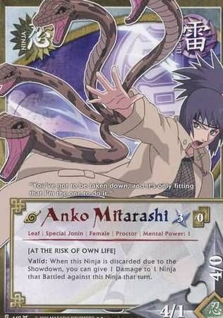 Anko Mitarashi - N-440 - Rare
Naruto: Approaching Wind