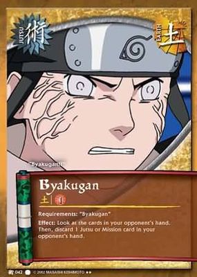 Byakugan - J-042 - Rare
Naruto: The Path to Hokage