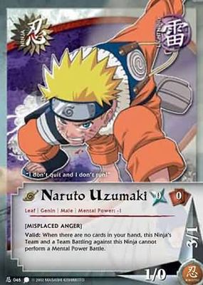 Naruto Uzumaki - N-046 - Common Naruto: Coils of the Snake
