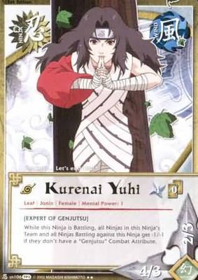 Kurenai Yuhi - 106 - Rare
Naruto: Tournament (Chibi) Pack 1
