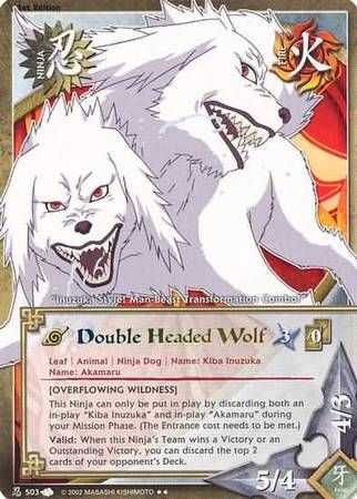 Double Headed Wolf - 503 - Rare
Naruto: A New Chronicle