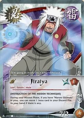 Jiraiya - N-US027 - Rare
Naruto: Eternal Rivalry