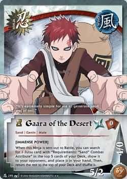 Gaara of the Desert - N-295 - Rare
Naruto: Battle of Destiny