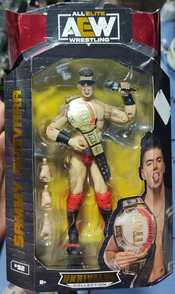 SJ Sammy Guevara Figura Luchador AEW