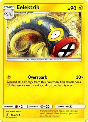 Eelektrik - 65/236 - Uncommon
Sun &amp; Moon: Unified Minds Singles